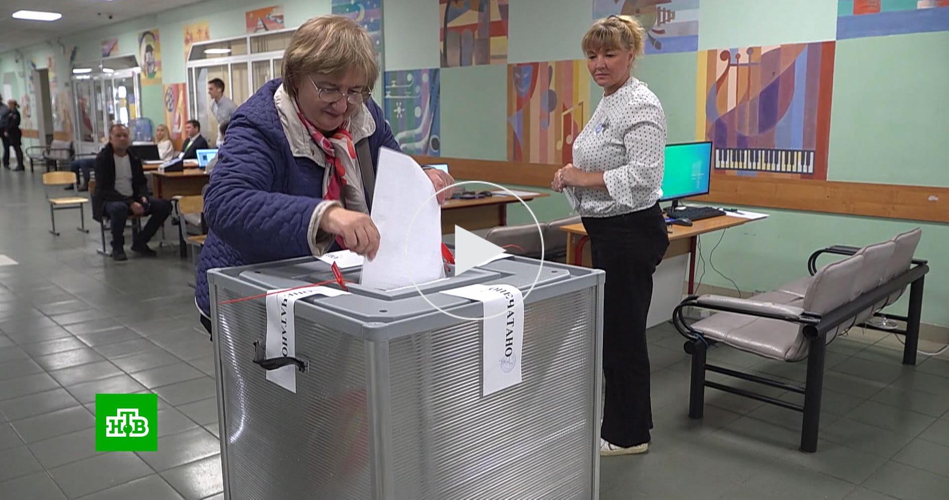 Единый день голосования: в 85 регионах России проходят выборы разного уровня // Новости НТВ