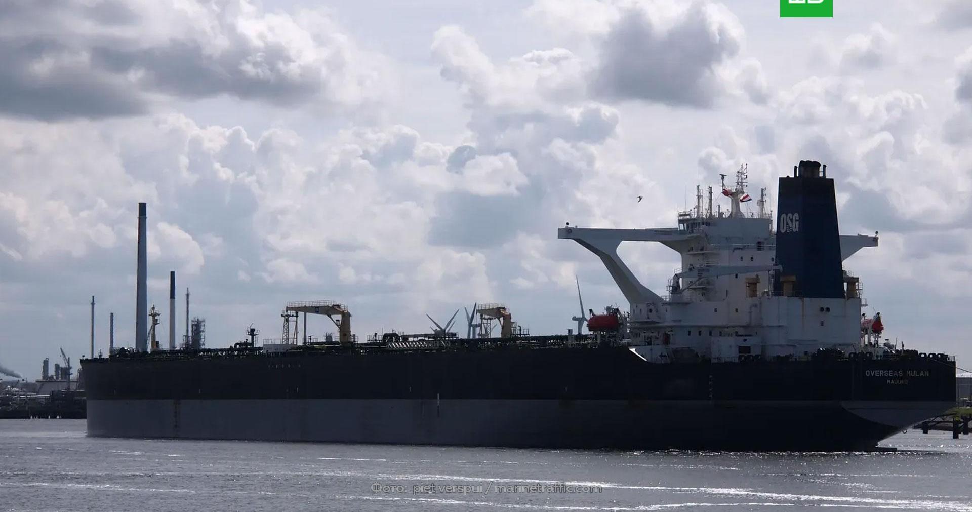 Танкер «Маринера» задержан у побережья Венесуэлы.